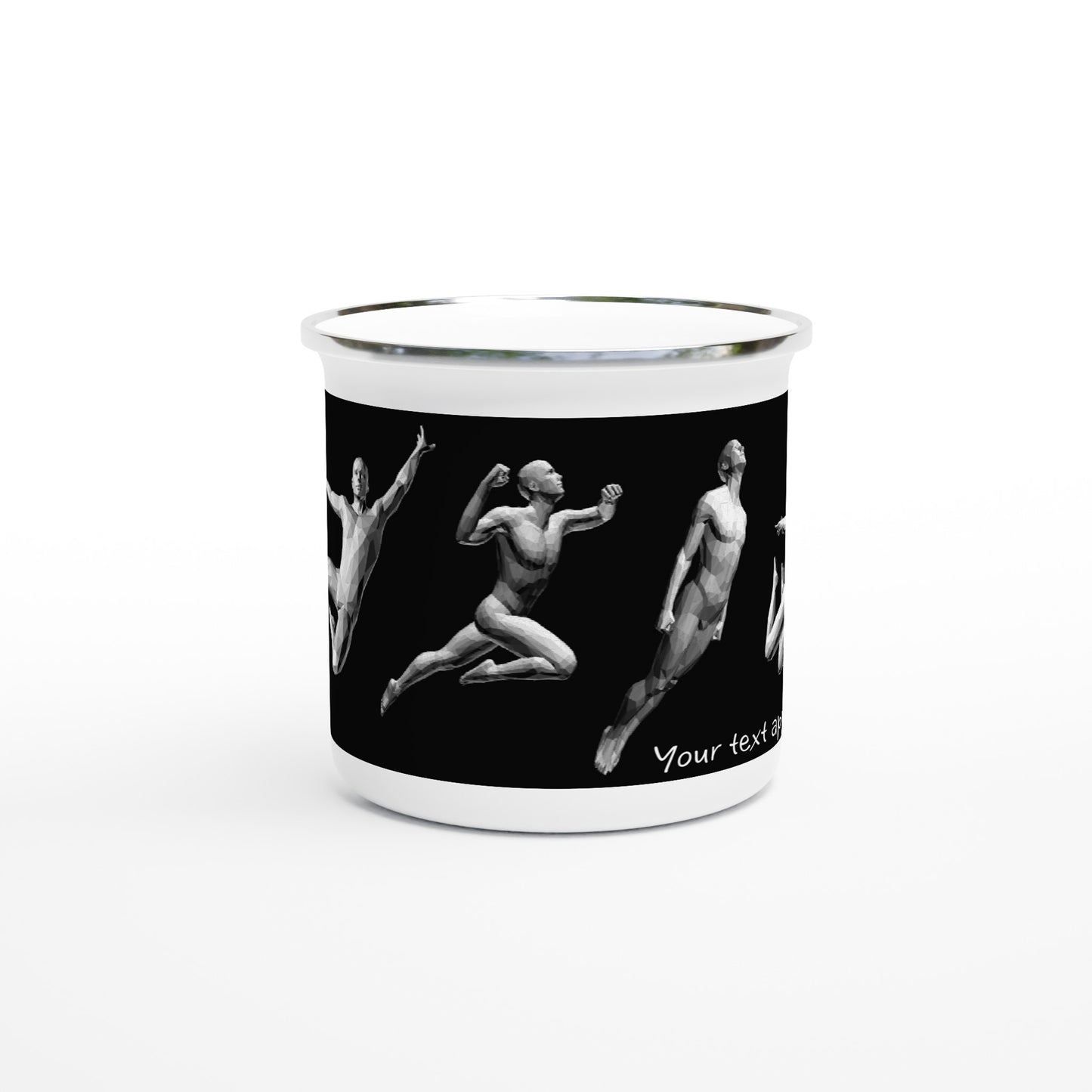 White Enamel Mug (12oz)