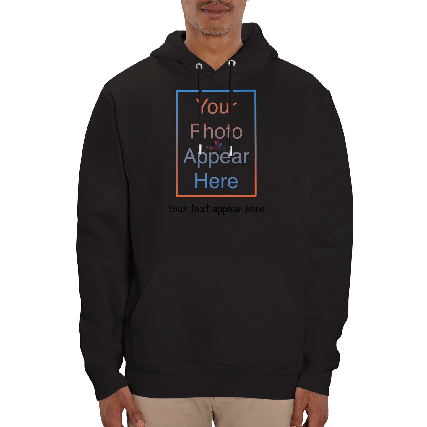 Organic Unisex Pullover Hoodie