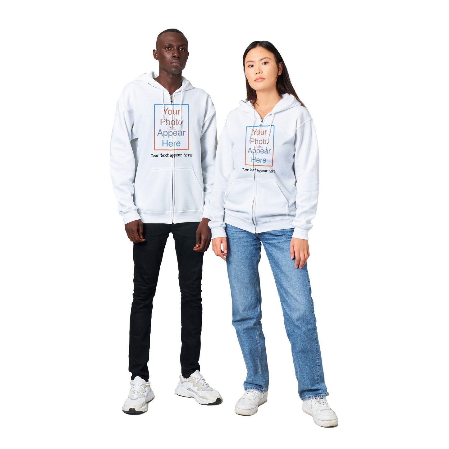 Classic Unisex Zip Hoodie