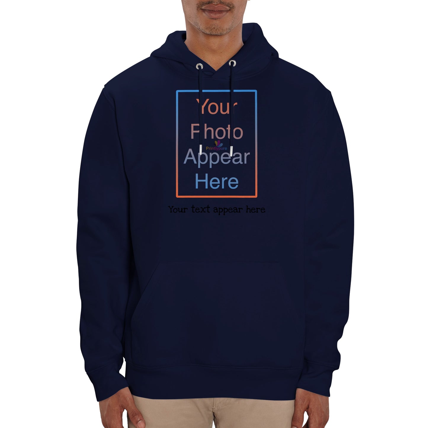 Organic Unisex Pullover Hoodie