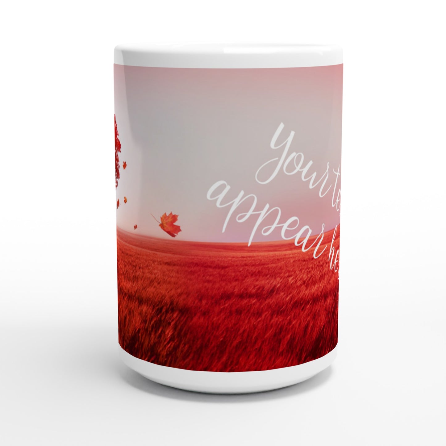 White Ceramic Mug (15oz)